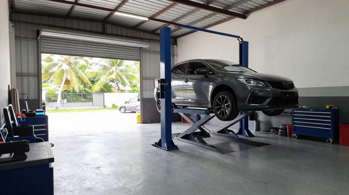 Raspand Motor Sdn Bhd workshop